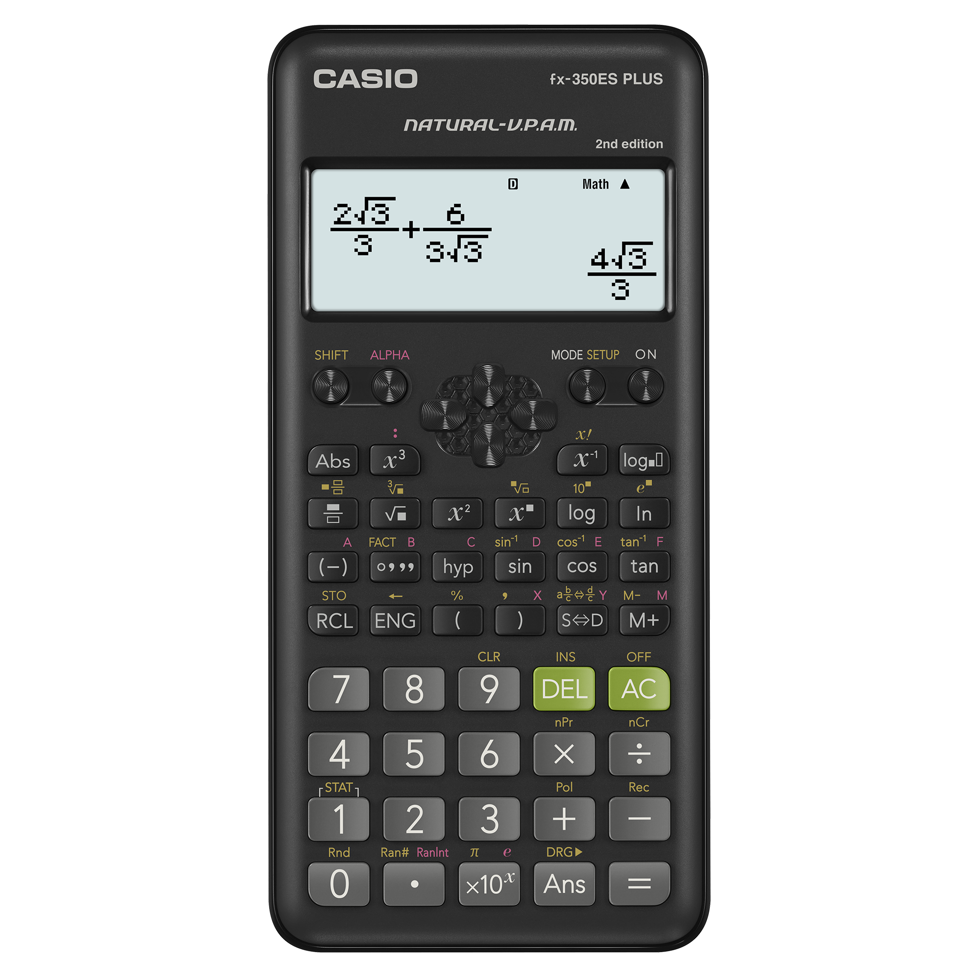 Front view of Casio fx-350ES PLUS-2