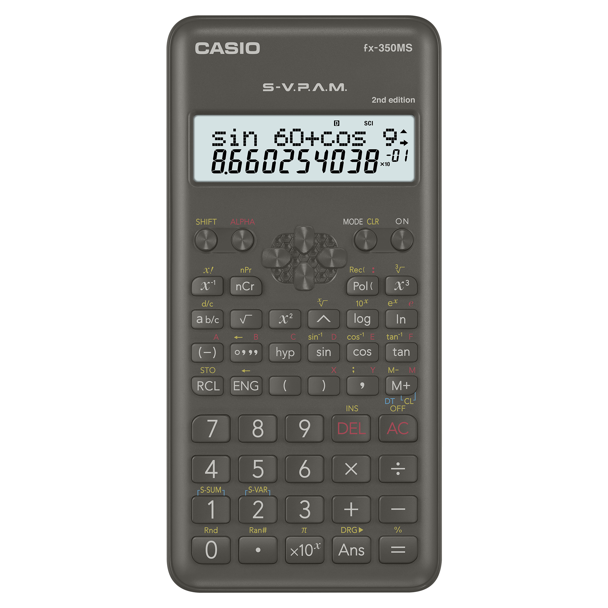 Front view of Casio fx-350MS-2
