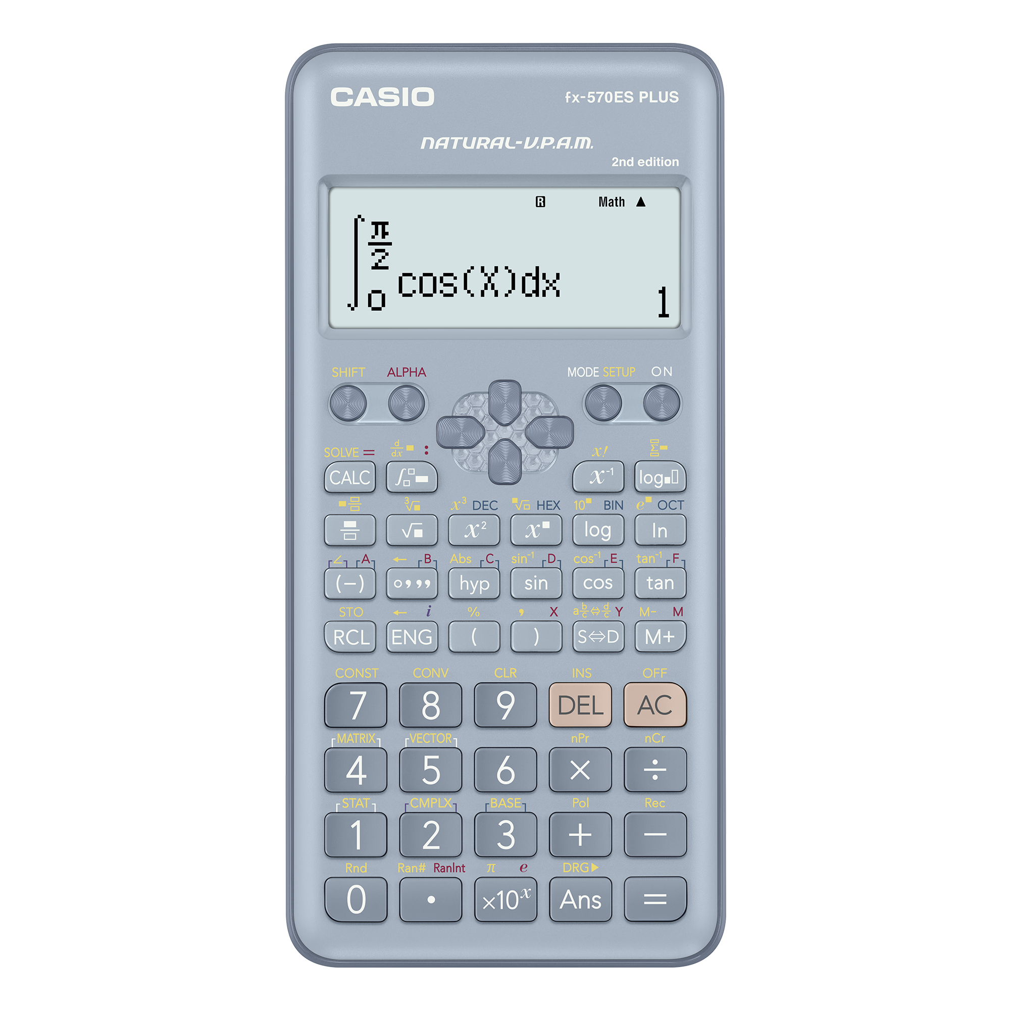 Front view of Casio fx-570ES PLUS-2BU