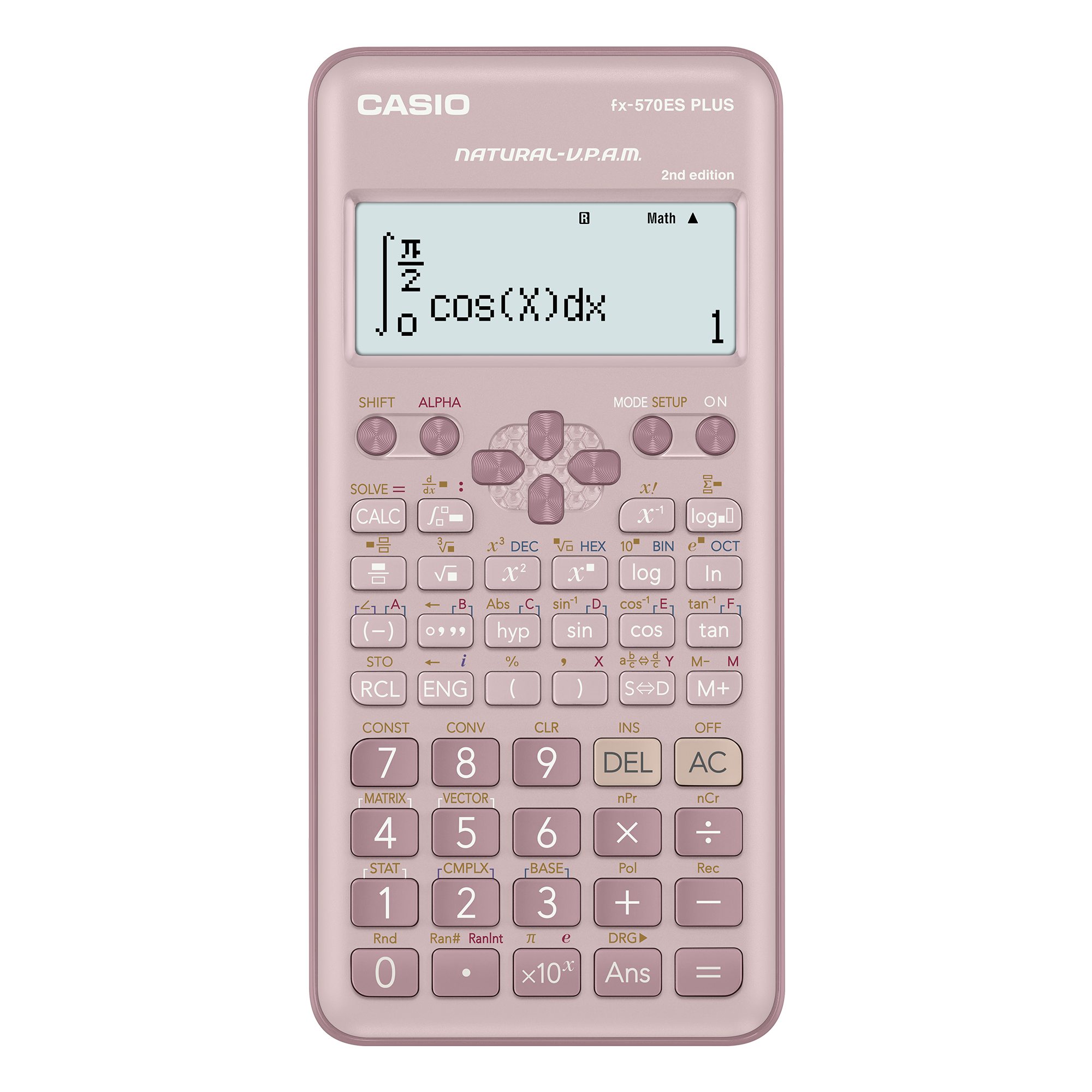 Front view of Casio fx-570ES PLUS-2PK