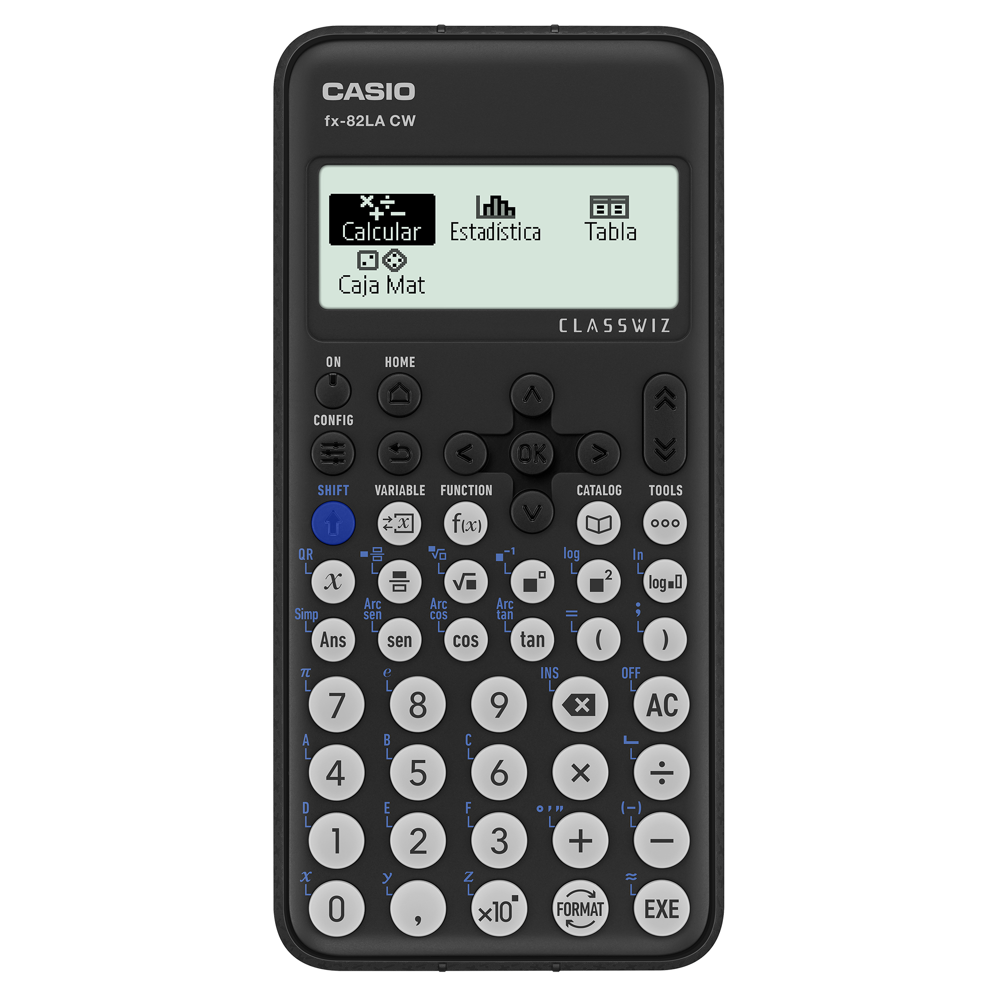 Front view of Casio fx-82LA CW