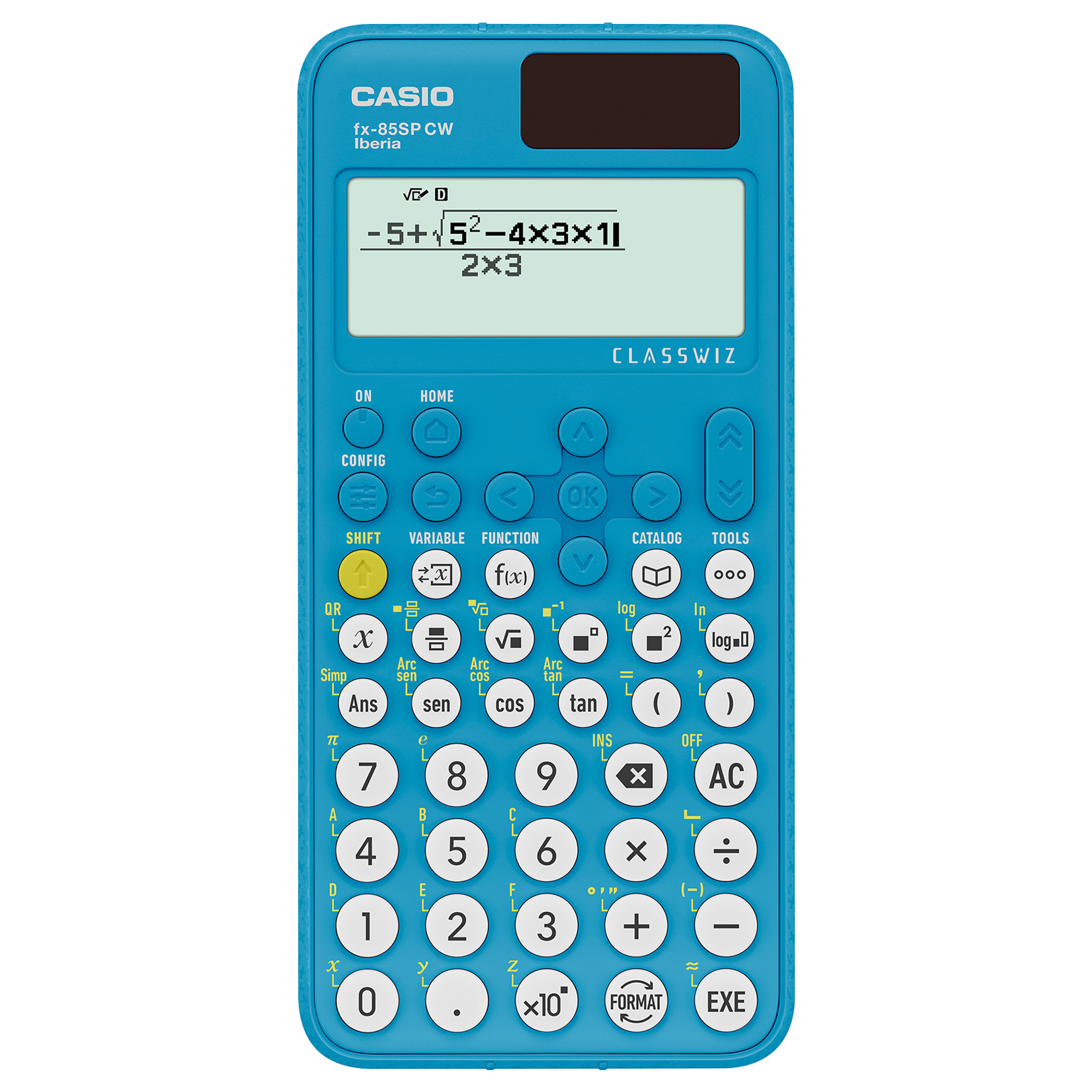 Front view of Casio fx-85SP CW
