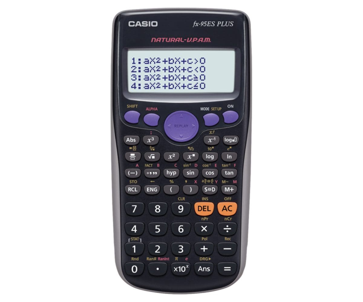 Front view of Casio fx-95ES PLUS