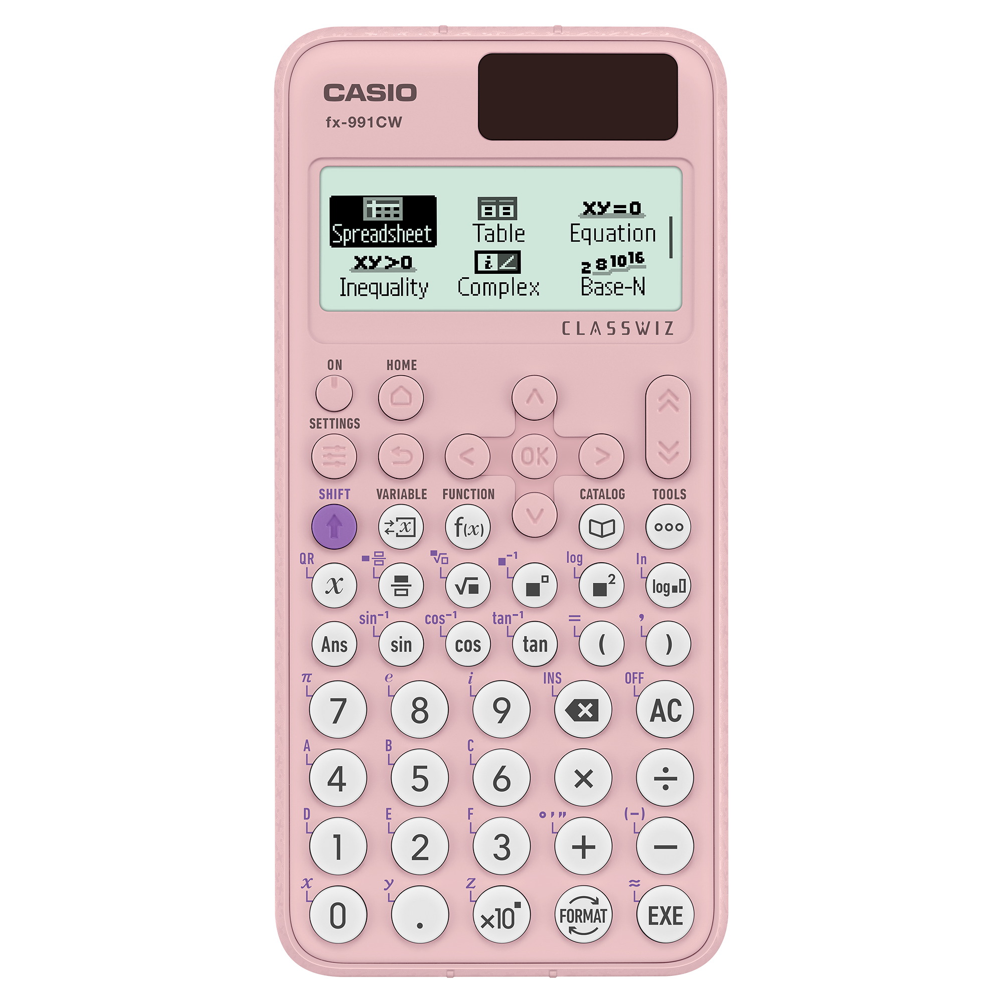 Front view of Casio fx-991CW-PK