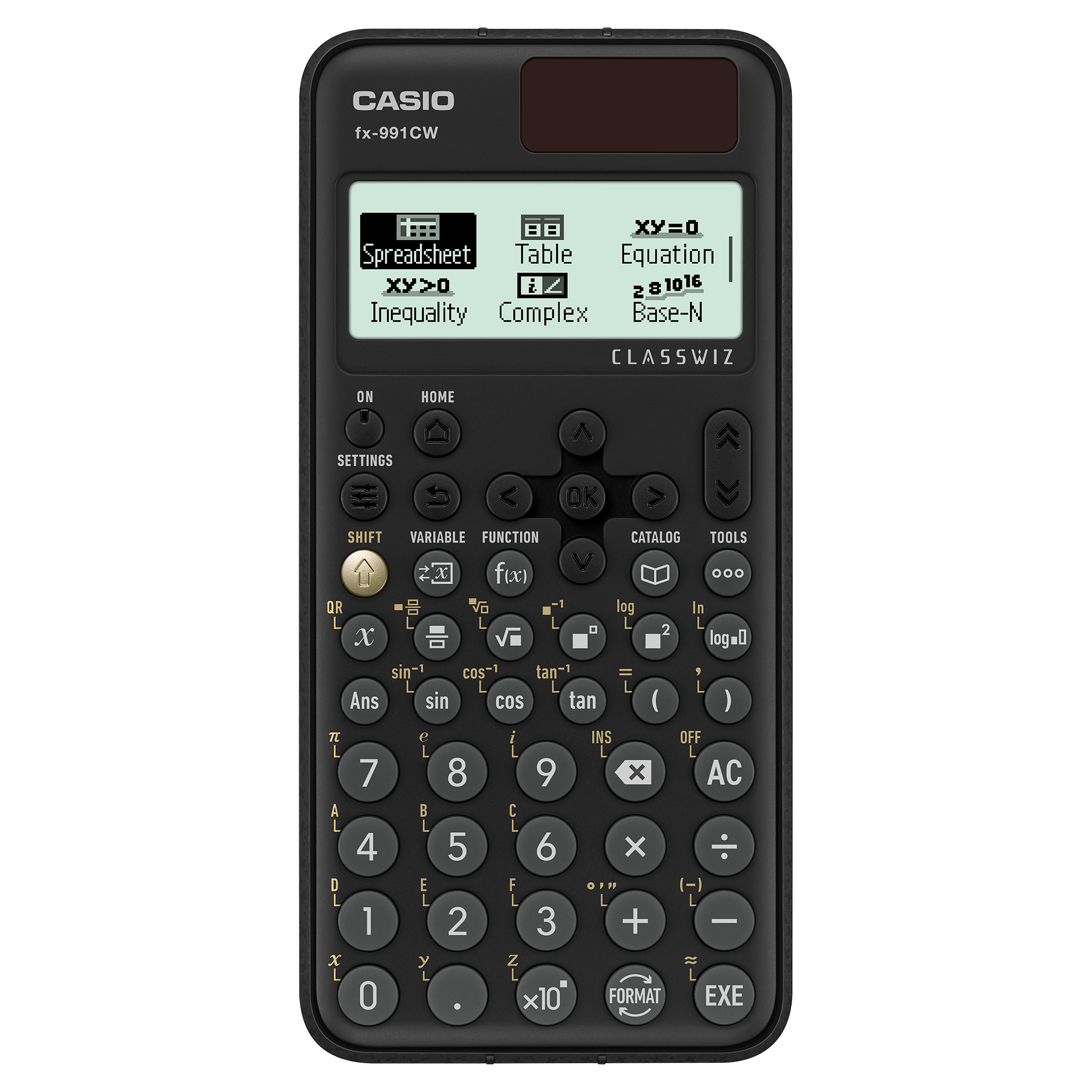 Front view of Casio fx-991CW