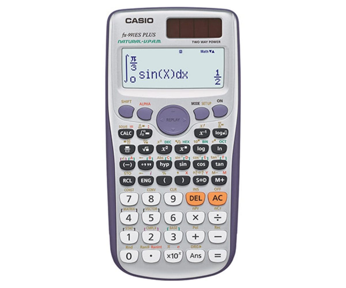 Front view of Casio fx-991ES PLUS